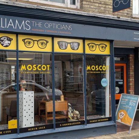 Wardale Williams the Opticians practice in Sudbury.