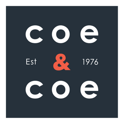Coe and Coe logo.