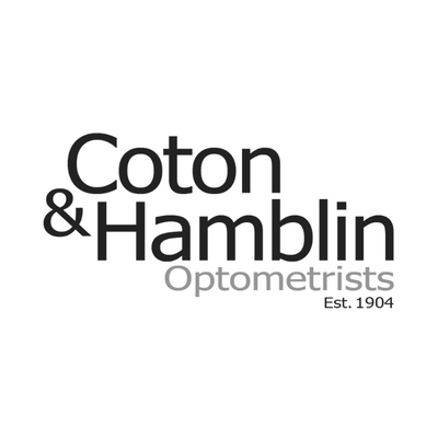 Coton and Hamblim optometrists logo.