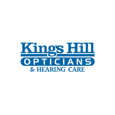 Kings Hill opticians and hearing care logo.