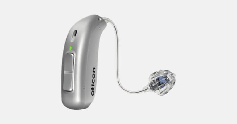 Oticon More hearing aid.