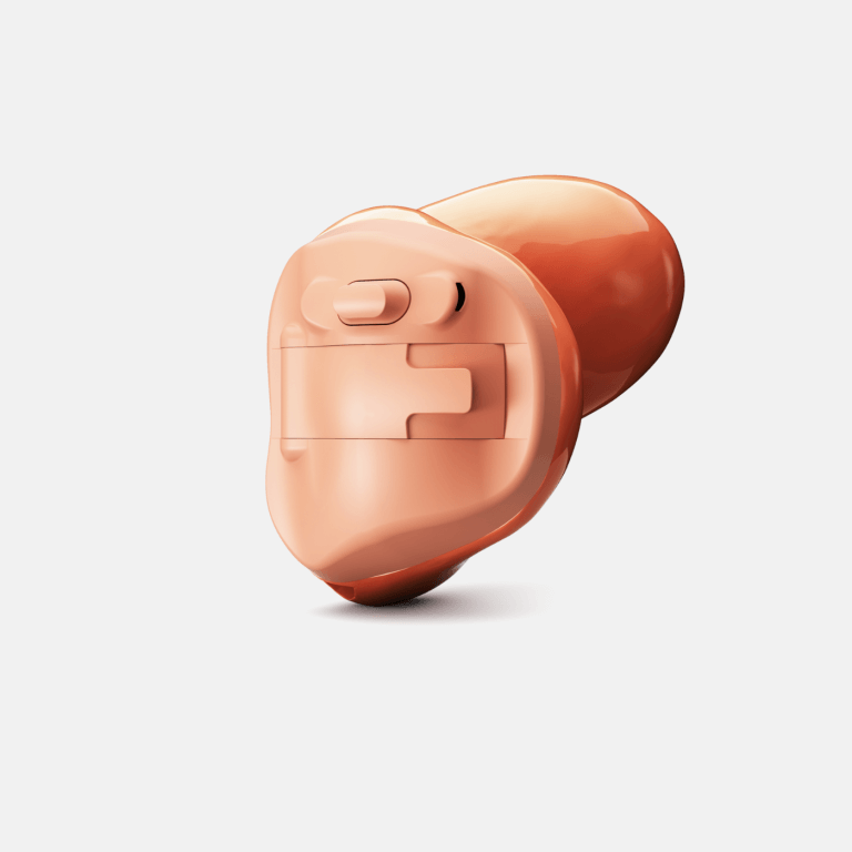 A Phonak Virto Marvel hearing aid.