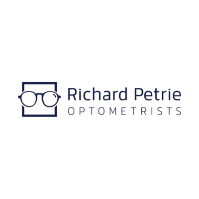 Richard Petrie Optometrists logo.