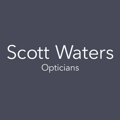 Scott Waters opticians logo.