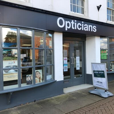 Edmonds and Slatter Opticians practice.