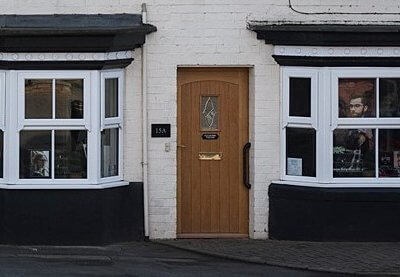 Richard Fantom Eyecare front door.