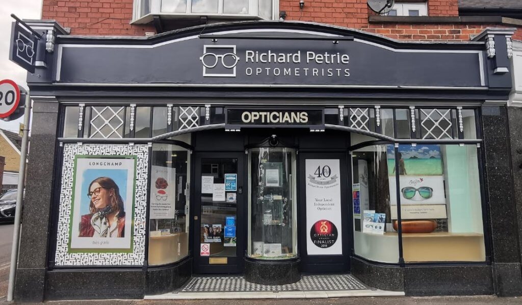 Richard Petrie Optometrists practice.