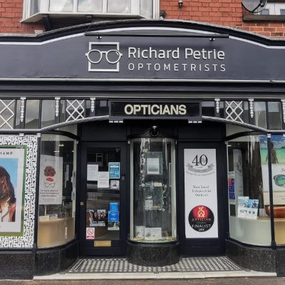 Richard Petrie Optometrists practice.