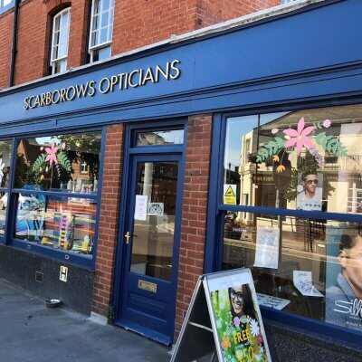 Scarborows Opticians practice.