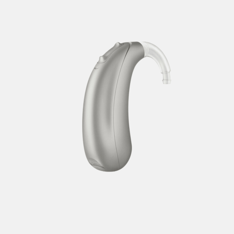 An unitron Stride B hearing aid.