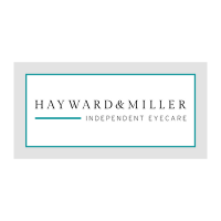Hayward and Miller Independent Eyecare logo.