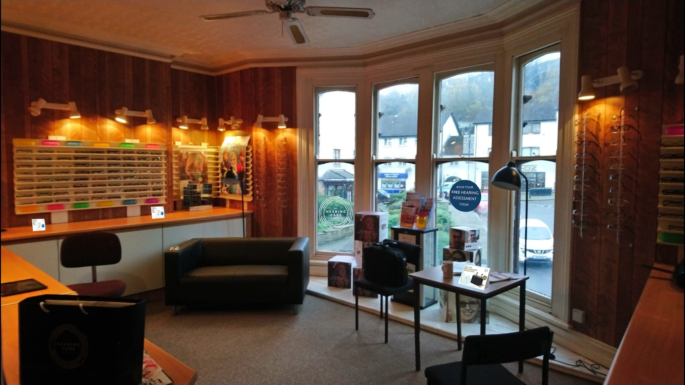 The Hearing Care Partnership opens in Wyman Opticians Pontypool