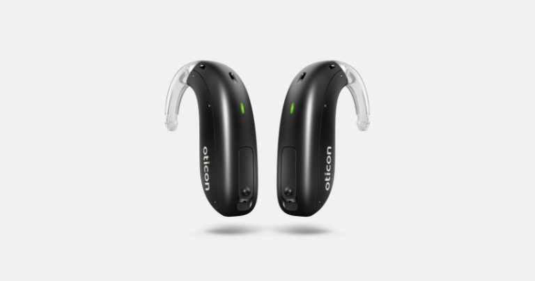 Oticon Zircon hearing aid.