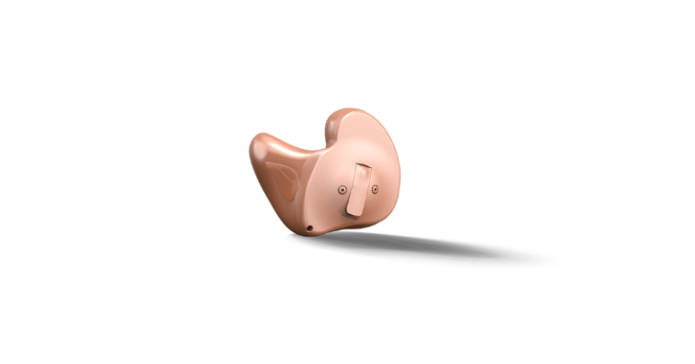 In-the-ear hearing aids.