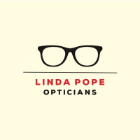 Linda Pope Opticians logo.