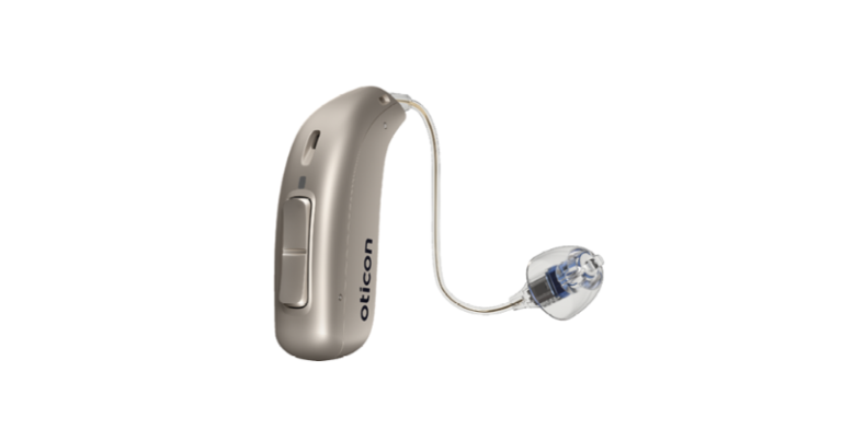 Receiver-in-canal hearing aids.