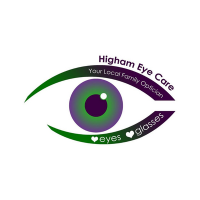 Higham Eye Care logo.