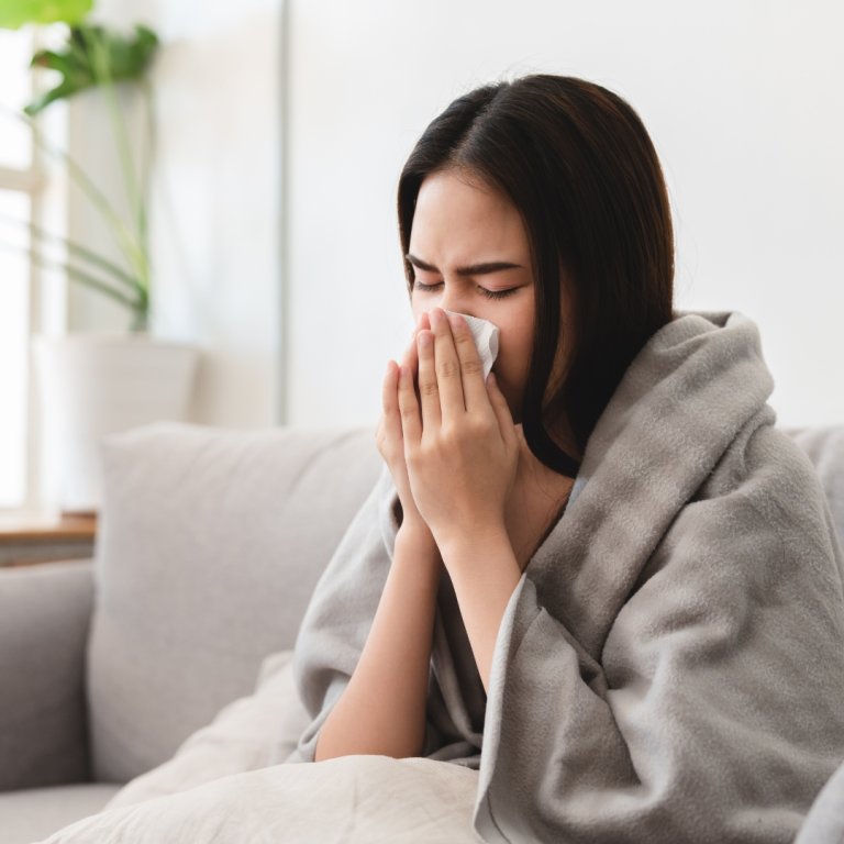young-woman-with-flu