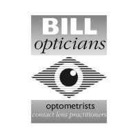 Bill Opticians logo.
