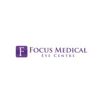 Focus medical eye centre logo.