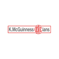K. McGuinness opticians logo.