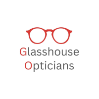 The Glasshouse opticians logo.