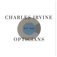 Charles Irvine Opticians, logo.