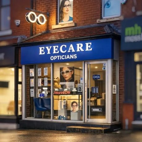 Eyecare Blackburn Opticians practice.