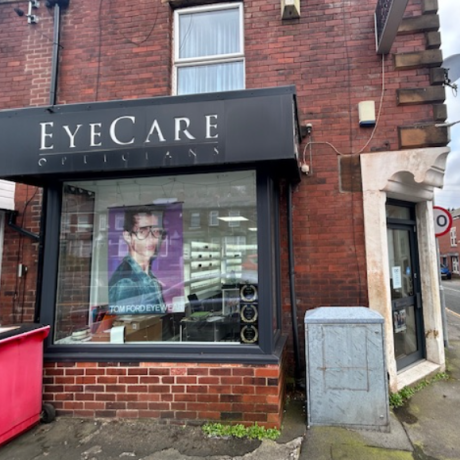 The Hearing Care Partnership, Chorley. Based within Chorley Eyecare. Front of Practice.