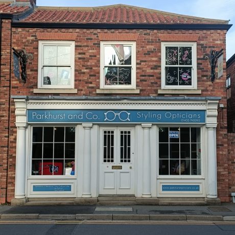 The Hearing Care Partnership, Thorne. Based within Parkhurst Opticians. Front of practice.
