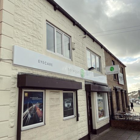 Norwood Perrin Opticians practice in Royston.