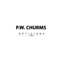 P.W. Churms Opticians logo.