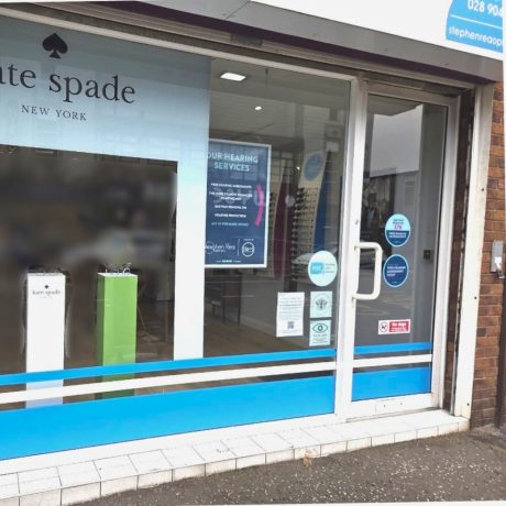 The front pratice of Stephen Rea Opticians.