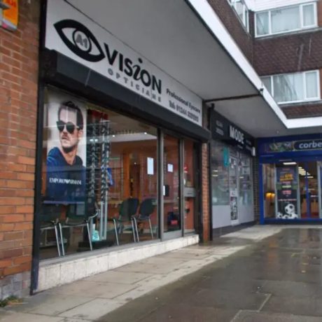 A1 Vision Opticians front practice in Chester.