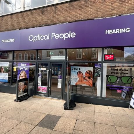 Optical People practice in Hinckley.