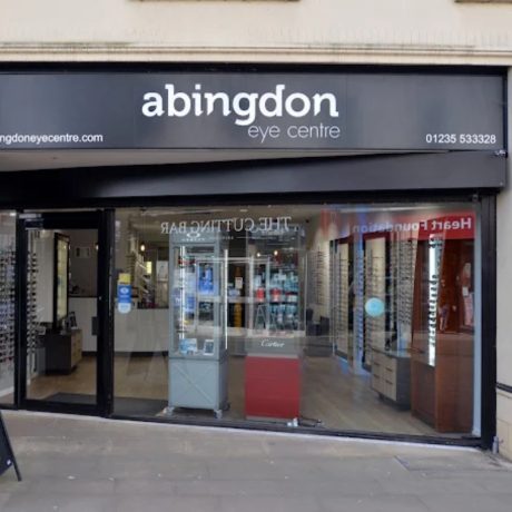 Abingdon Eye Centre front of the practice.