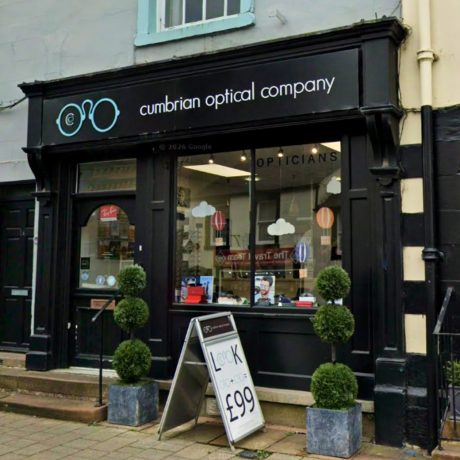 The Cumbrian Optical Company practice in Brampton.