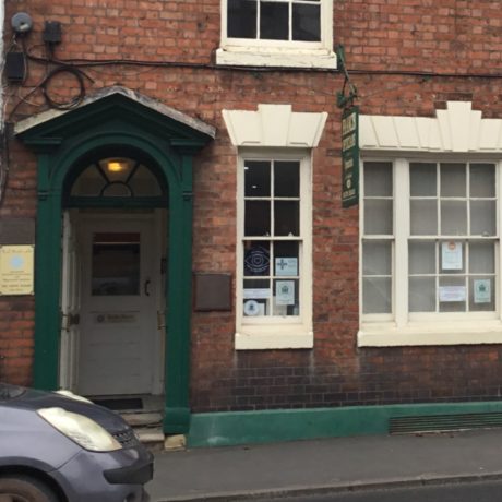 Francis Opticians, front of the practice in Wrexham.