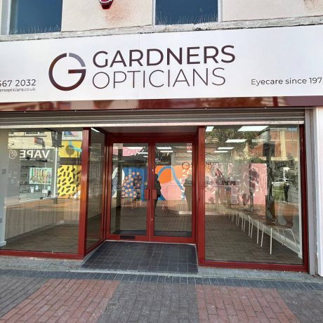 Gardners Opticians practice in Sunderland.