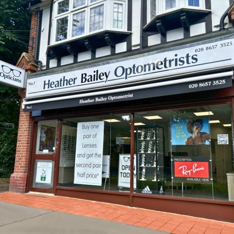 Heather Bailey Optometrists practice in South Croydon.