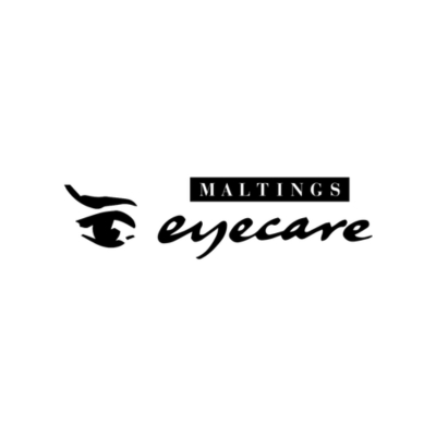 Maltings Eyecare logo.