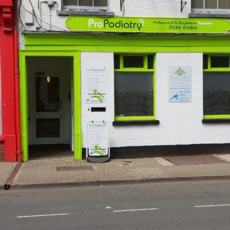 Pro Podiatry practice in Tewkesbury.