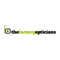 The Factory Opticians logo.
