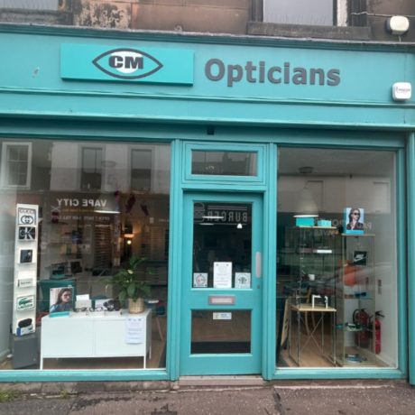 CM Optical practice in Nottingham.