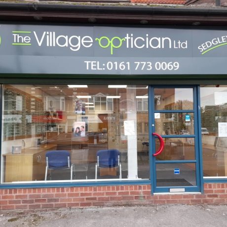 The front practice of The Village Opticians Sedgley.