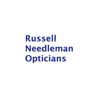 Russell Needleman Opticians logo.