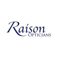 Raison Opticians logo.
